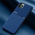 thumbnail image 1 of Funda de teléfono de cuero de lujo para iPhone 11 Pro Max 12 13 X Xs Max XR 7 8 6 6S Plus SE 2020 cubierta trasera de placa de coche magnética ultrafina Tan Jianjun unisex, 1 of 2