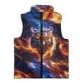 thumbnail image 4 of Pzuqiu Tiger Kids Sleeveless Vests Casual Clothes for Boy 5-6 Stretchy Fashion Winter Lightweight Sleeveless Fleece Jacket with Pocket Toddler Boy Clothes Soft for Daily Life, 4 of 7