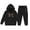 outfits 85#Black, variant on Girls' Outfits Set Fall Winter Hoodies and Joggers Casual Kids with Bow Print for Toddler Outdoor Track Suit Clothes Sets,Khaki,Size 3 Y-4 Y