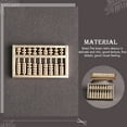 thumbnail image 1 of RENACLIPY Colgante De Abacus En Latón Dorado Para Uso En Manualidades Y Llaveros, 1 of 8