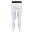 thumbnail image 2 of Aosijia Men Compression Pants Athletic Baselayer Workout Legging Running Tights White 1 Pack, 2 of 8