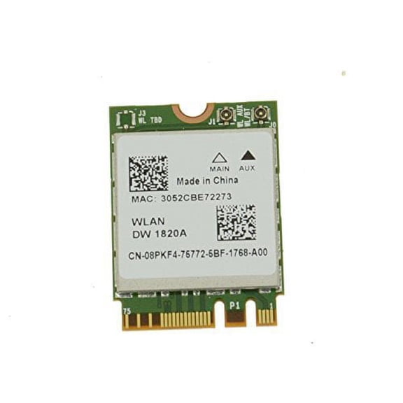 Dell XPS 13 9350 BCM94350ZAE DW1820A WiFi WLAN Bluetooth Wireless-AC Card 8PKF4