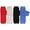 Solid Red, White, Black, Blue, variant on ALLYDREW 4 Pack Baby Leg Warmer Set & Toddler Leg Warmer Set for Boys & Girls - Solid White, Red, Pink, Black