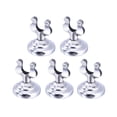 thumbnail image 2 of Miangastore 3 Pcs Support de Menu en Acier Inoxydable Support de Numéro de Table Portable Support de Place de Menu Support de Repas pour Restaurant, 2 of 8