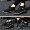thumbnail image 5 of Lovskoo 2024 Snow Boots for Women Round Toe Platform Winter Shoes Comfortable Warm Faux Fur Lined Ankle Booties Outdoor Slip On Waterproof Short Boots Black, 5 of 6