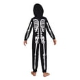 thumbnail image 4 of GYRATEDREAM Family Matching Halloween Onesie Pajamas, Funny Skeleton Hooded Zipper PJs Holiday Loungewear for Men/Women/Kid, 4 of 10