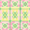 Retro Beige Stars, variant on Yayeee 2 Pack Qtip Holder Bathroom Cotton Swab Canister with Lid Clear Dispenser Set, Pink Digital Art