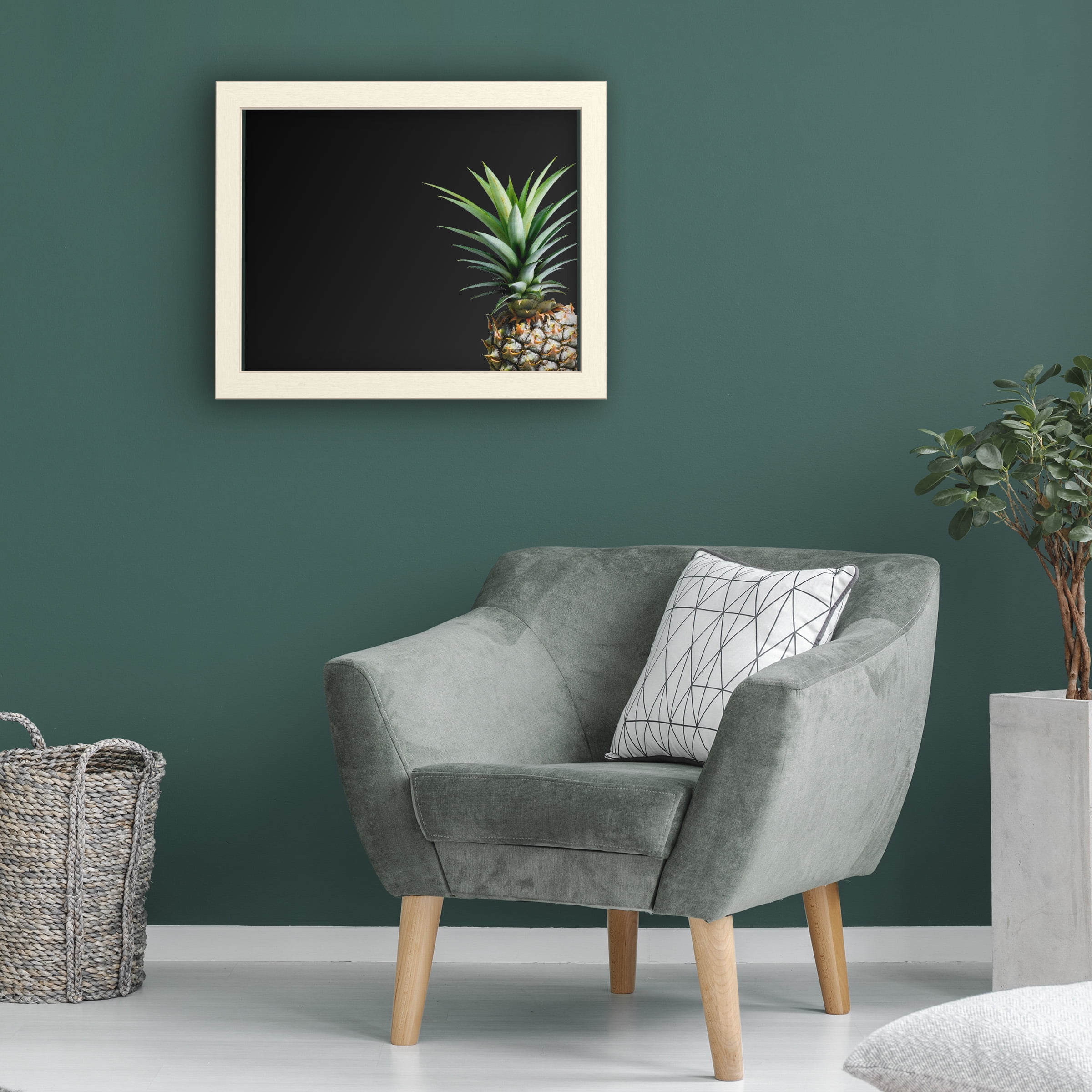 Trademark Fine Art 'Pineapple Color' Chalkboard by Lexie Gree