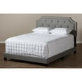 thumbnail image 7 of Baxton Studio Willis Modern and Contemporary Light Grey Fabric Upholstered King Size Bed, 7 of 7