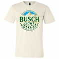 thumbnail image 1 of Busch Light Beer Proudly Brewed with Corn Circle Logo Natural T-Shirt-2XLarge, 1 of 1