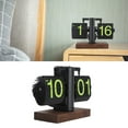 thumbnail image 1 of Retro Digital Flip Clock with Smooth , Practical for Living Room Office Bedroom, Great Gift Idea, 1 of 7