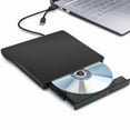 thumbnail image 1 of Lecteur CD DVD Externe USB 3.0 Type C Portable Lecteur CD/DVD -/+RW Graveur Lecteur Lecteur Optique, Utilisation Grand, 1 of 6