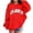 A-Red186, variant on JAJAHO Hoodies For Girls California Shirt Los Angeles Oversized Long Sleeve Sweatshirt, Sizes 3-12Y