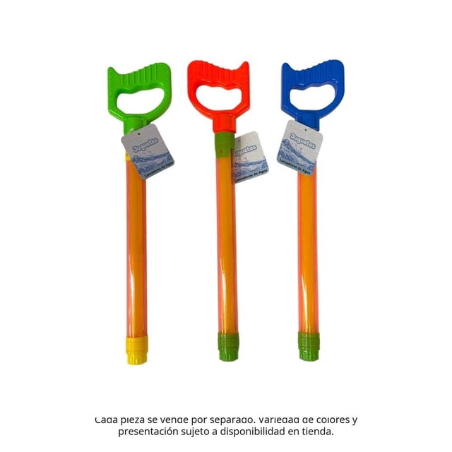 Lanzador de Agua Prichos en Colores Rojo, Azul y Verde Varios Modelos 1 Pieza