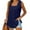 Dark Blue, variant on WCJM Long Cami Tanks for Womens Women's Tanks and Camis Summer Tank Tops for Women 2026 Loose Fit Pleated Square Neck Sleeveless Shirt Curved Flowy Vest Basic Cotton Tee