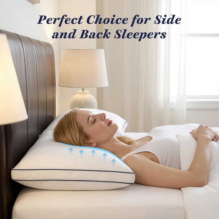 FAPO Hotel Collection Bed Pillows, 2 Pack, Queen photo 5