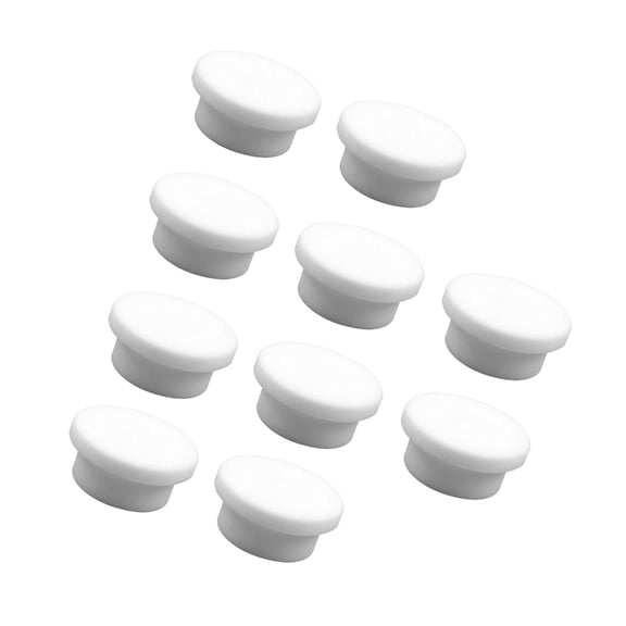 Tizuqe 10Pcs Sink Washbasin Drain Seal Stopper Rubber Sink Hole Overflow Cover