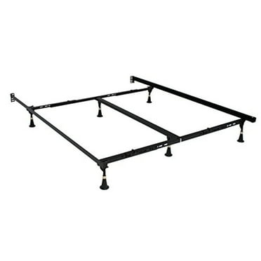 rhf4006C-18A Heavy-duty Anti-Wobble 18 inch Bed Frame with Wavy Art ...