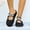 Black, variant on Ladies' Pearl-Decorated Hollow-Out Mules, Comfortable and Casual, Suitable for Commuting, School, And Daily Travel