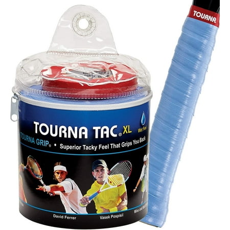 Tourna Tac 30 Pack Travel Pouch Tacky Feel Tennis Grip