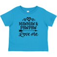 thumbnail image 3 of Inktastic Mawmaw and Pawpaw Love Me Girls Baby T-Shirt, 3 of 5