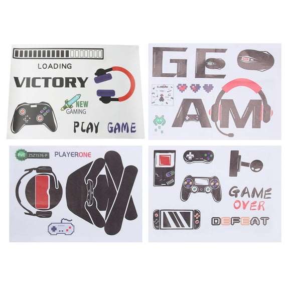 Pegatinas de Pared Autoadhesivas NikouMX Juego Papel Tapiz DIY Características de Vanguardia