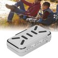 thumbnail image 1 of Fishing Lure Container, Plastic Lure Storage Box Silicone  for Fishing for Outdoors Light Green,Grey, 1 of 8