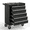 Black-5D, variant on Seizeen Rolling Tool Box, 5-Drawer Tool Chest with Universal Lockable Wheels, Multifunctional Tool Cart Organizer Cabinet