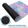 thumbnail image 6 of Long Mouse Pads for Desk,Rainbow Unicorn Pattern Desk Mats on Top Of Desks, Desk Mouse Pad Extra Large with 3mm Non-Slip Base and Stitched Edge for Gaming,Office,Work,Home 47.3"x23.6", 6 of 6