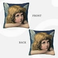 thumbnail image 3 of ZICANCN Decorative Throw Pillow Covers , Angel Bed Couch Sofa Decorative Knit Pillow Covers for Living Room Farmhouse 26"x26", 3 of 8