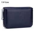 thumbnail image 2 of Men's cowhide organ zipper card bag, RFID anti-theft brush, 2 of 5