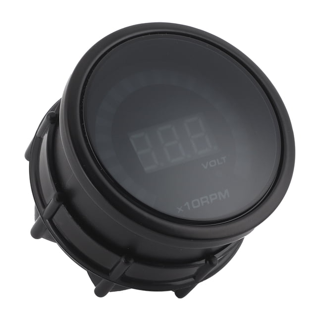Medidor de RPM para automóvil, tacómetro 2 en 1 de 12 V, tacómetro universal, diseño fácil de usar