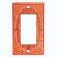 thumbnail image 5 of Metal Light Switch Plate Cover Elegant Red Crown Frame FRA017, 5 of 13