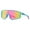 A001- Cyan, variant on C19 Outdoor Oversized Sunglasses, One-Piece Cycling Sports Glasses with Windproof Design for Driving, Hiking, Mountaineering - Teal Color