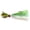 Chartreuse and White, variant on Tsunami Fluke Mania Jig #3 White with Mylar Flash