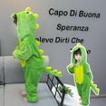 thumbnail image 5 of Mrzhqd Baby Toddler Girls Bodysuit Kids Animal Dinosaur Onesie Cartoon Romper Hooded Zipper Jumpsuit Outfit Homewear Pajamas Outerwear Jacket Good For 12-18 Months, 5 of 9