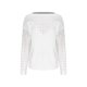 thumbnail image 5 of Blazers para mujer,Blusa informal de gran tamaño para mujer, cuello redondo, manga larga, mezcla de poliéster y elastano, ideal para uso diario y en casa, sopatenor, 5 of 6