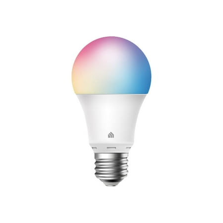 

Kasa Smart - LED light bulb - frosted finish - E26 - 9 W - multicolor/tunable white light - 2500-6500 K