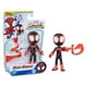 thumbnail image 1 of Figura de Acción Hasbro Marvel Spidey juguete Articulable de Miles Morales de 10 cm con 1 accesorio, 1 of 4