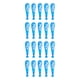thumbnail image 3 of Vogacara Bate de béisbol inflable de 10 bolsas - Juguetes y juegos divertidos para niños Palo inflable colorido Thundersticks inflables Azul Cielo azul 2piezas, 3 of 6