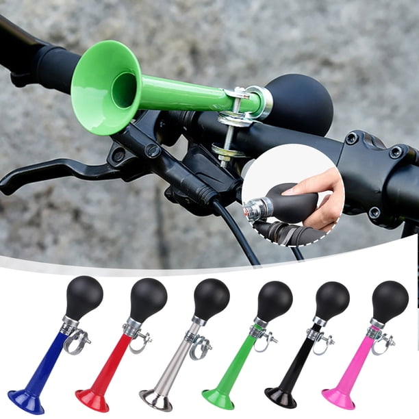 Bocina de corneta SCZ, bocina de payaso retro, bocina de bicicleta para niños, bocina clásica de metal vintage para vehículos, bicicletas, carritos de golf, alarma de goma