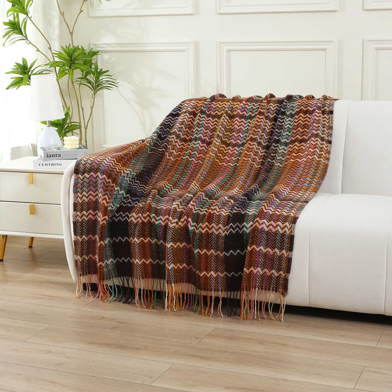 Dawhud Direct Wolf Moon Fleecedecke – Superweicher Plüsch, 190x229 Cm, Maschinenwaschbar
