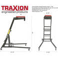 thumbnail image 2 of Traxion 3-100 Adjustable Topside Creeper With Padded Deck And Locking Casters, 2 of 9