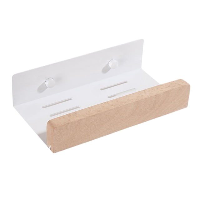 Especiero, soporte para botellas de madera colgante multifunción de pared, para condimentos 20cmx10cm