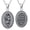 Saint Barbara, variant on Protection Necklace 925 Sterling Silver St Anthony Francis Joseph Peregrine Raphael Sebastian Medal I Can Do All Things Through Christ Patron Saint Jewelry Christian Gifts for Men Women