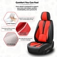 thumbnail image 4 of 2012 for Toyota 4runner Seat Protectors Leather Seat Covers Seat Protection Perfect Fit Driving Comfort Full Seat Access, 4 of 9