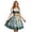Green, variant on Oktoberfest Damen Outfit:Bavarian For And Oktoberfest Events Traditional Germany Dress Ensemble For Themed Parties And Festivals Gothic Punk Dress