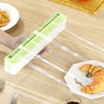 thumbnail image 2 of Shoreew Plastic Wrap Cutter Magnetic Wall-Mounted Dispenser Two-Way Sliding Cutter for Kitchen Food Cling Film Aluminum Foil Stretch Film Cutter, 2 of 7