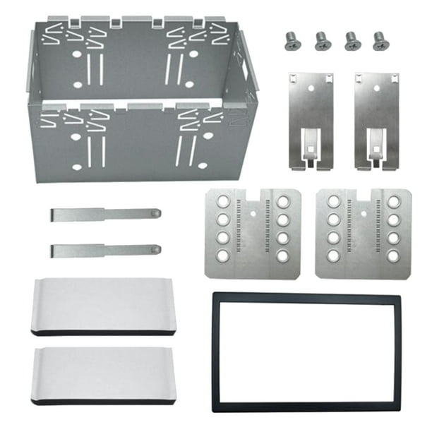 Kit de Instalación de Doble Din para Coche Universal para Radio Estéreo de Coche 2 DIN Tablero