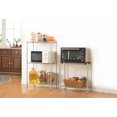 thumbnail image 2 of SalonMore 60"x22"x12" Heavy Duty 5Layer Wire Shelving Rack Adjustable Shelf Storage Silver, 2 of 6